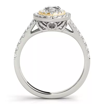 Gwendolyn Halo Engagement Ring
