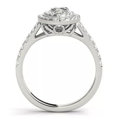 Gwendolyn Halo Engagement Ring