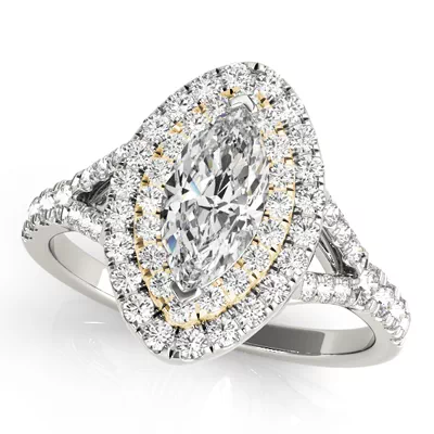Gwendolyn Halo Engagement Ring