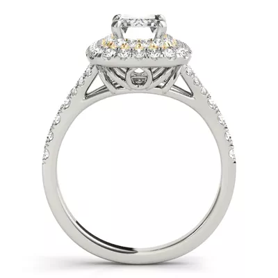 Hadley Double Halo Engagement Ring