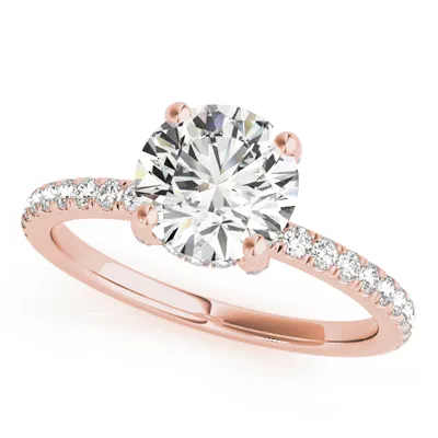 Stella Hidden Halo Engagement Ring