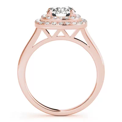 Devon Double Halo Engagement Ring
