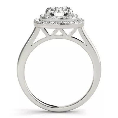Devon Double Halo Engagement Ring