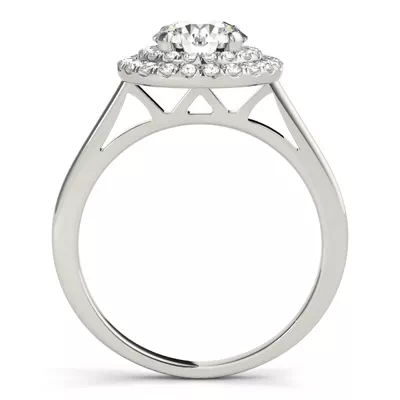 Cairo Double Halo Engagement Ring