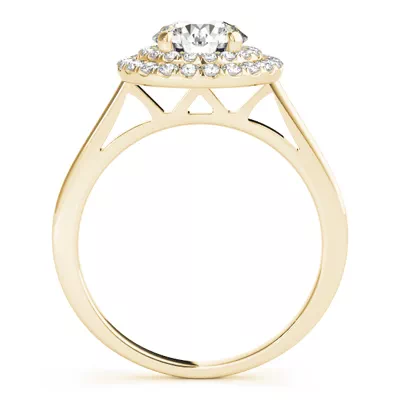 Cairo Double Halo Engagement Ring