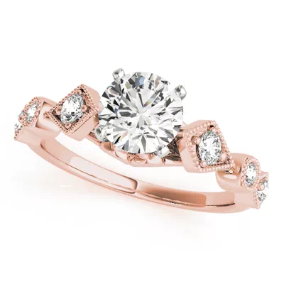 Wilder Art-Deco Inspired Engagement Ring