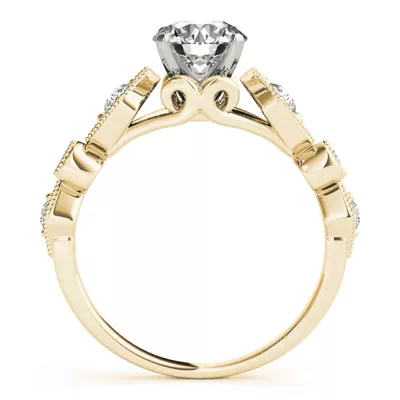 Wilder Art-Deco Inspired Engagement Ring