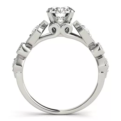 Wilder Art-Deco Inspired Engagement Ring