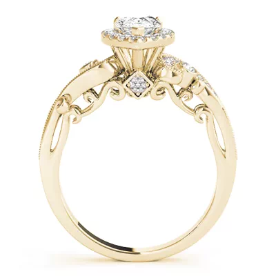 Beatrix Halo Engagement Ring
