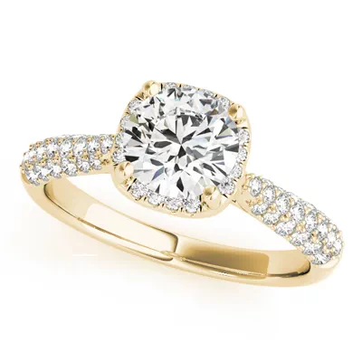 Marleigh Halo Engagement Ring