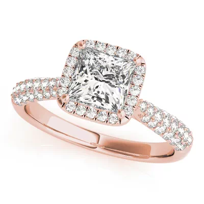 Bessie Halo Engagement Ring