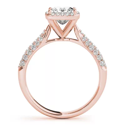 Bessie Halo Engagement Ring
