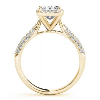 Bessie Halo Engagement Ring