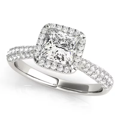 Bessie Halo Engagement Ring