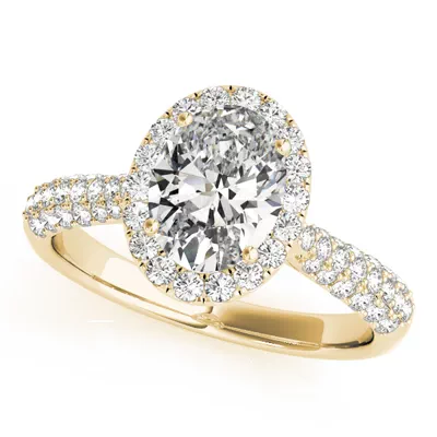 Marilyn Halo Engagement Ring