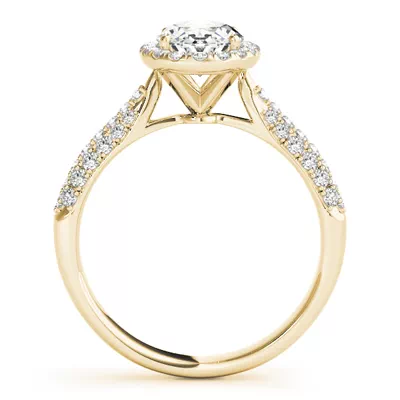 Marilyn Halo Engagement Ring