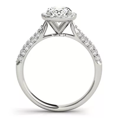 Marilyn Halo Engagement Ring