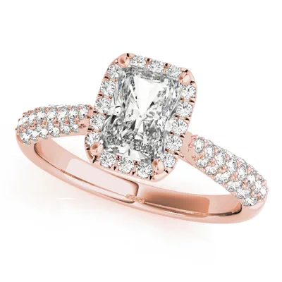 Constance Halo Engagement Ring