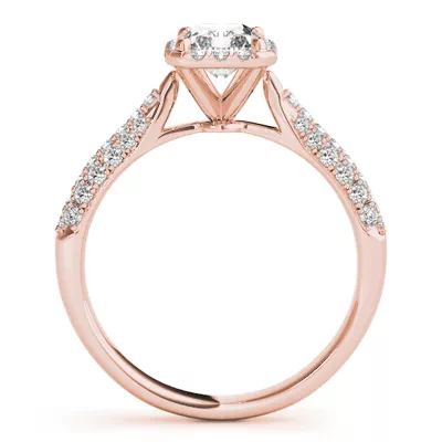 Constance Halo Engagement Ring