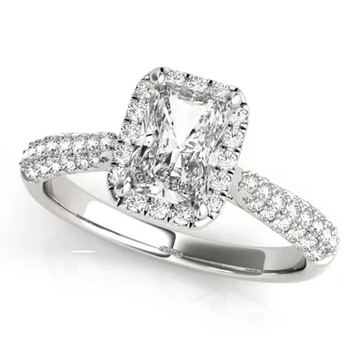 Constance Halo Engagement Ring