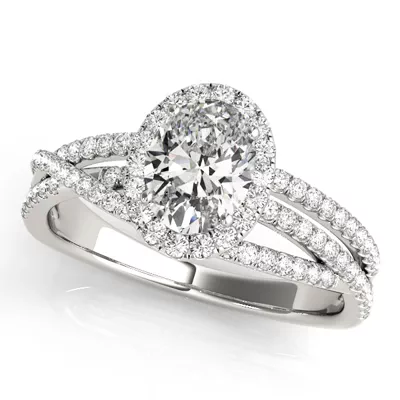 Gwyneth Halo Engagement Ring