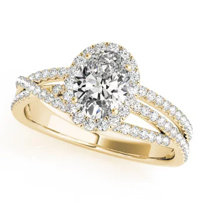 Gwyneth Halo Engagement Ring