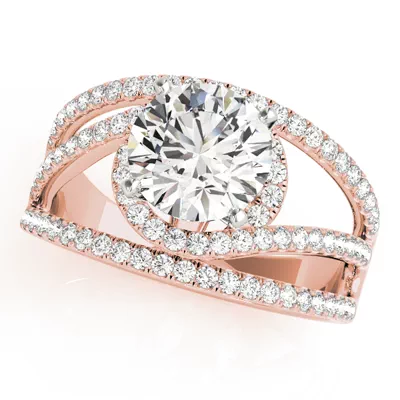 Audrina Halo Engagement Ring
