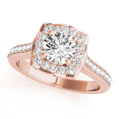 Lessie Halo Engagement Ring