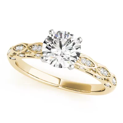 Percy Vintage Inspired Engagement Ring