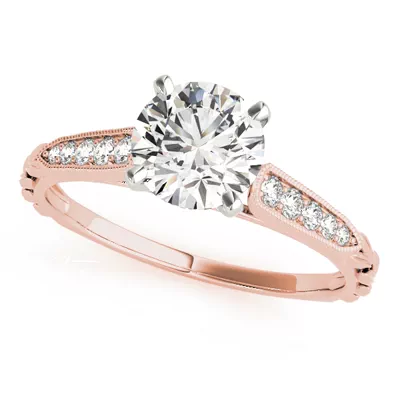 Trudy Vintage Inspired Engagement Ring