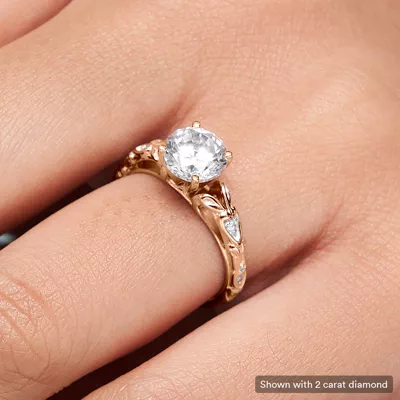 Tegan Vintage Inspired Engagement Ring