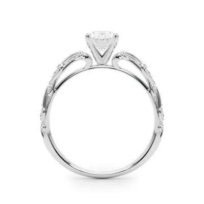 Tegan Vintage Inspired Lab Engagement Ring