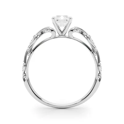 Tegan Vintage Inspired Lab Engagement Ring