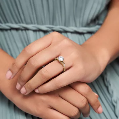 Tegan Vintage Inspired Engagement Ring