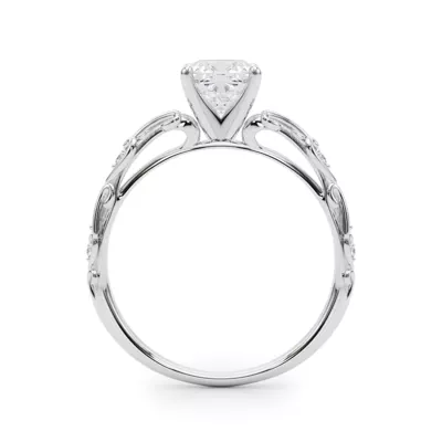 Tegan Vintage Inspired Lab Engagement Ring