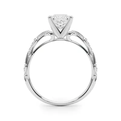 Tegan Vintage Inspired Lab Engagement Ring