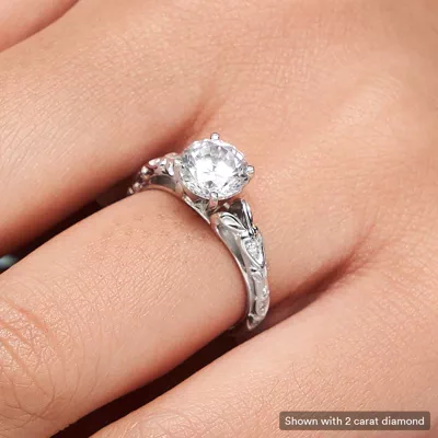Tegan Vintage Inspired Engagement Ring