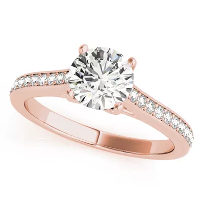 Louella Channel Diamond Engagement Ring