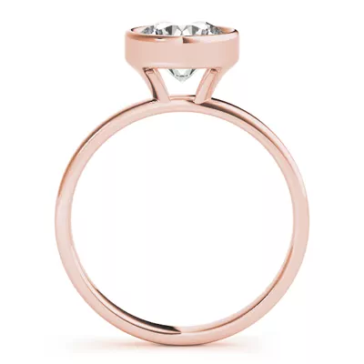 Tess Bezel Set Solitaire Engagement Ring