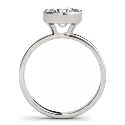 Tess Bezel Set Solitaire Engagement Ring
