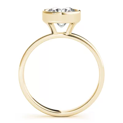 Tess Bezel Set Solitaire Engagement Ring