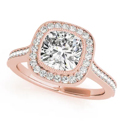Kaelie Halo Engagement Ring