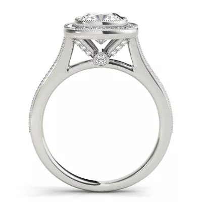 Kaelie Halo Engagement Ring