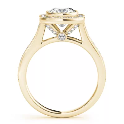 Kaelie Halo Engagement Ring