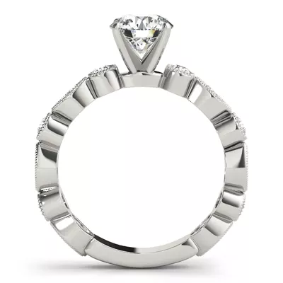 Farida Vintage Inspired Engagement Ring