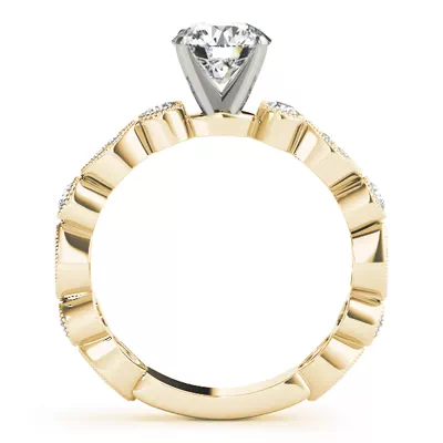 Farida Vintage Inspired Engagement Ring