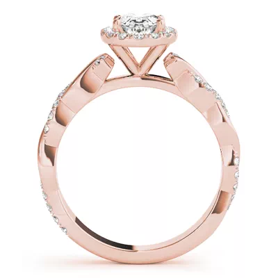 Arizona Halo Engagement Ring