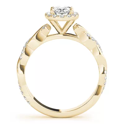 Arizona Halo Engagement Ring