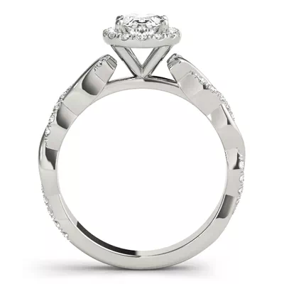 Arizona Halo Engagement Ring