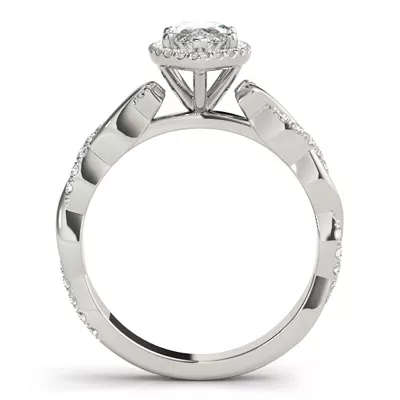 Kumasi Halo Engagement Ring